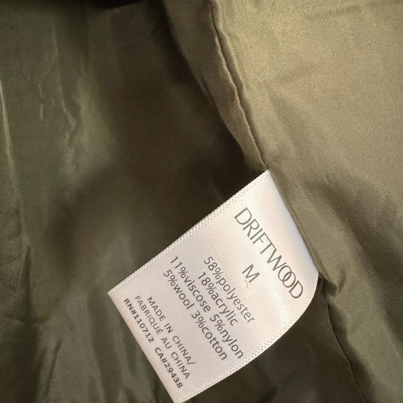 DRIFTWOOD super soft, Southwestern print peacoat. Great condition in size M. - Picture 4 of 7